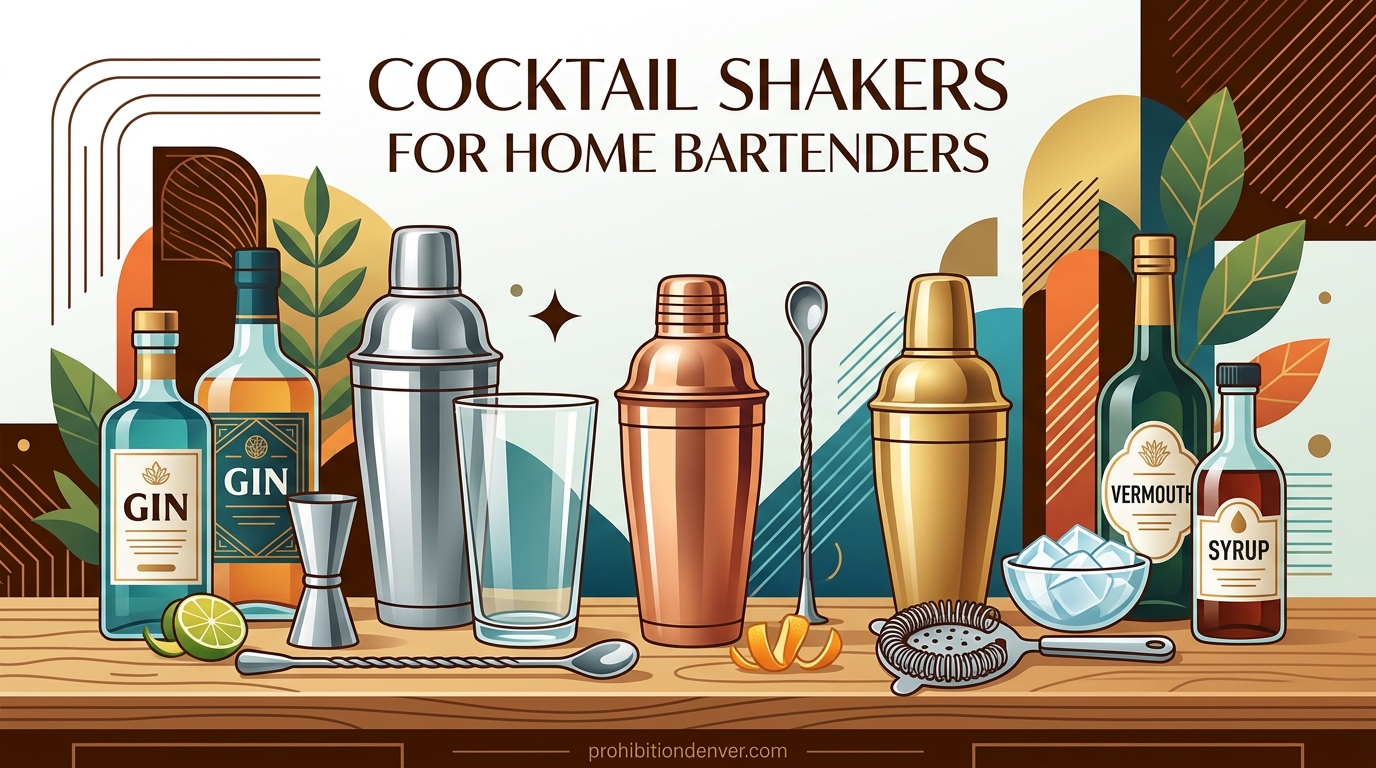 Cocktail Shakers for Home Bartenders
