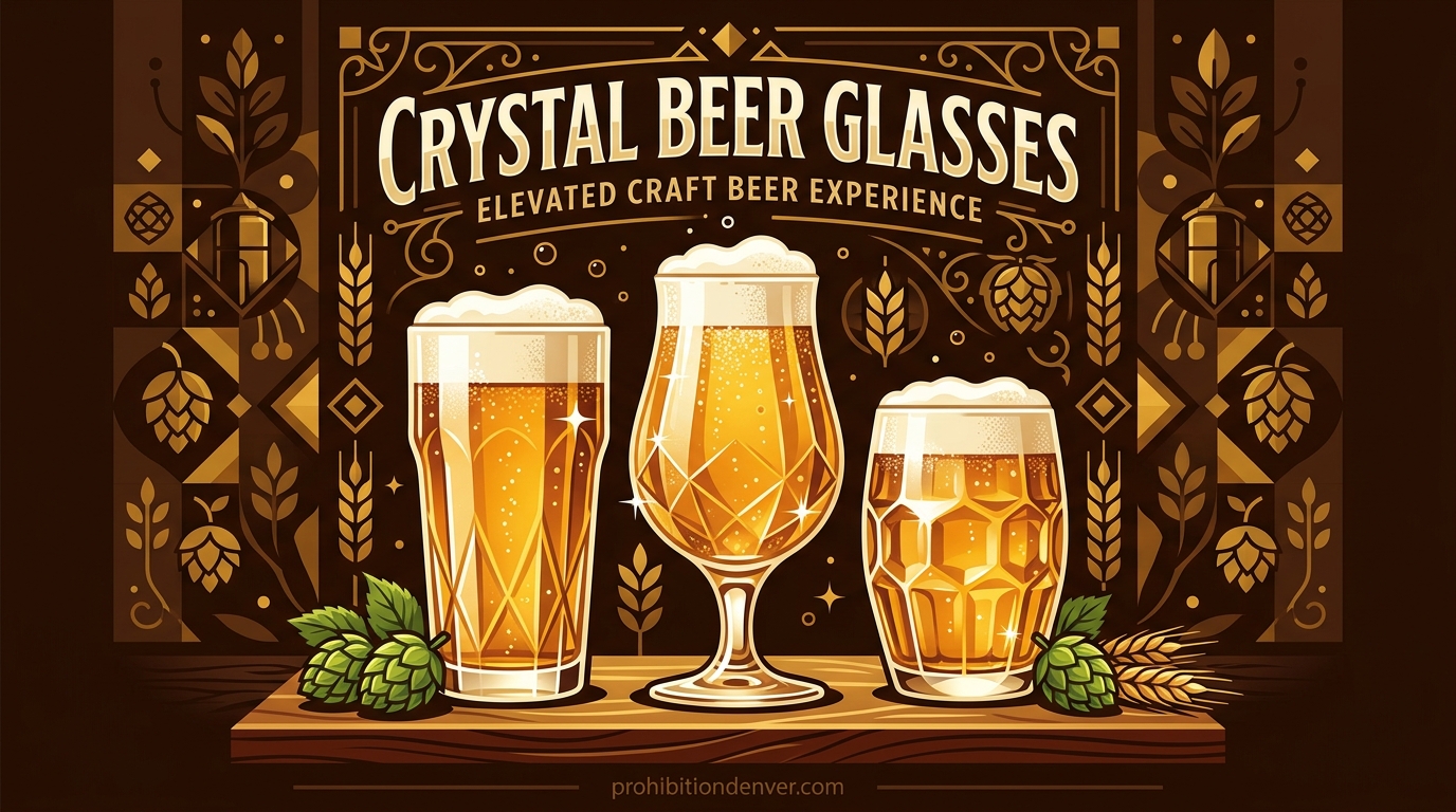 Crystal Beer Glasses