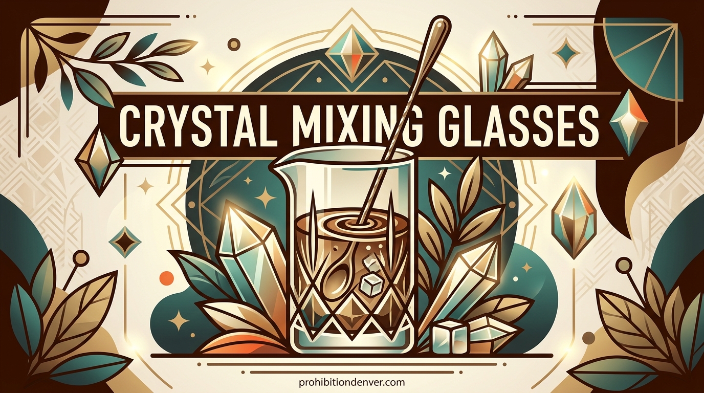 Crystal Mixing Glasses