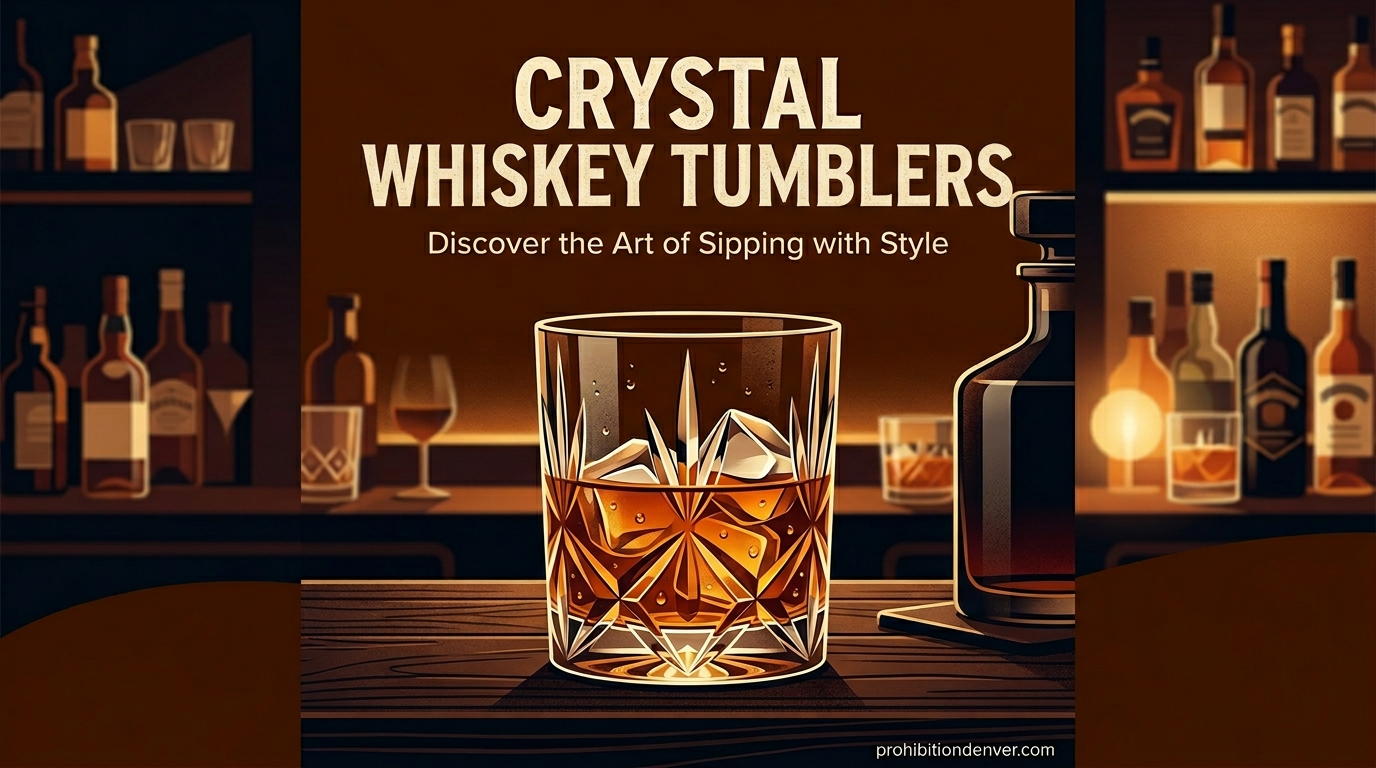 Crystal Whiskey Tumblers