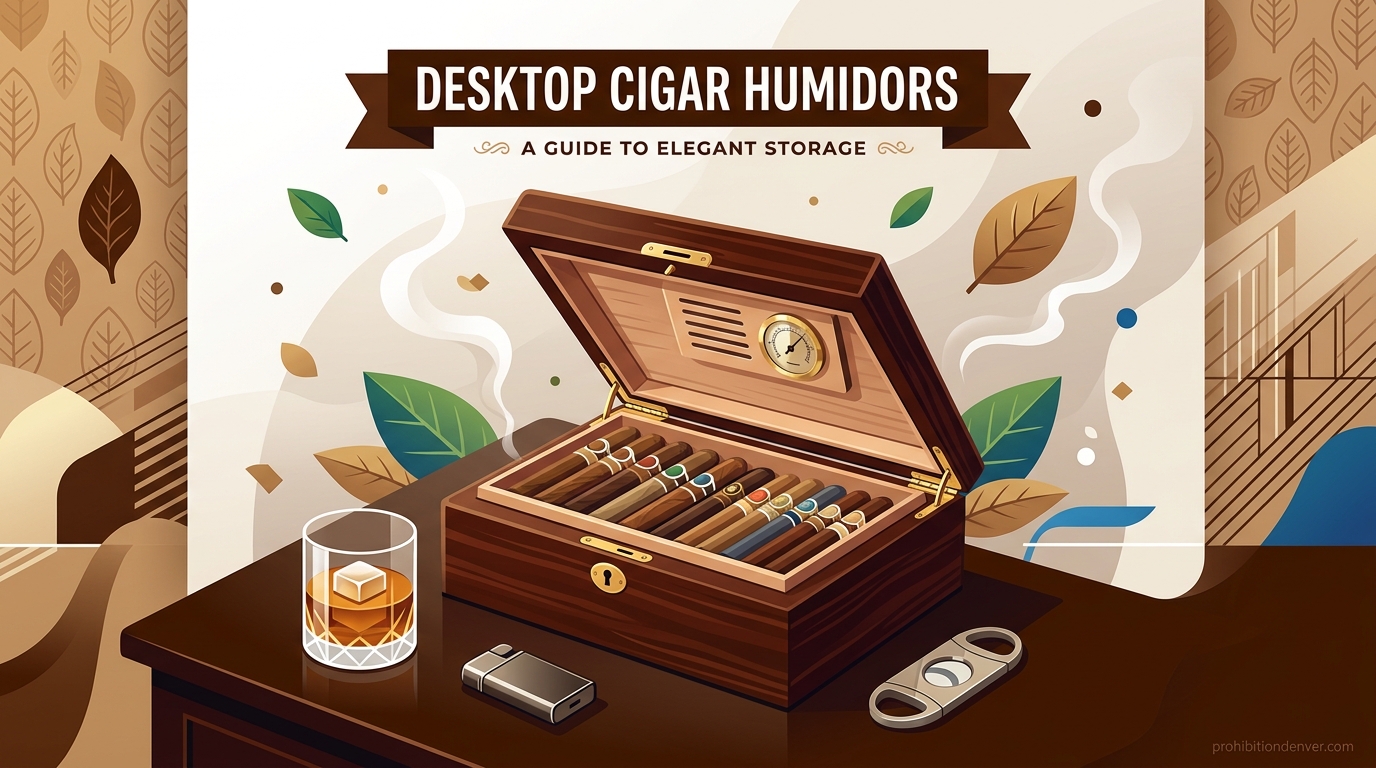Desktop Cigar Humidors