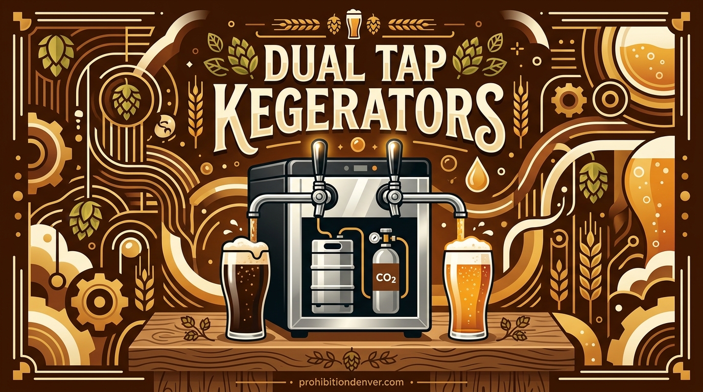 Dual Tap Kegerators