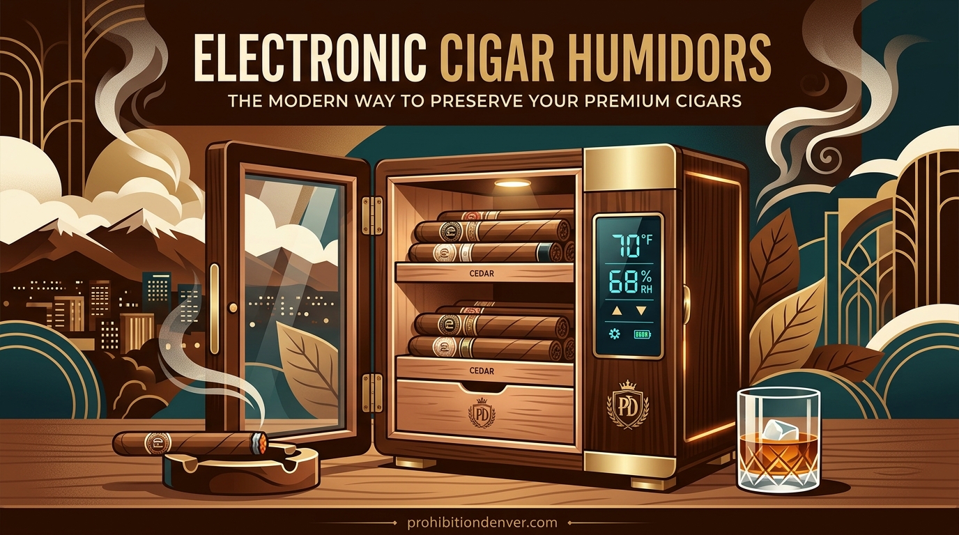 Electronic Cigar Humidors