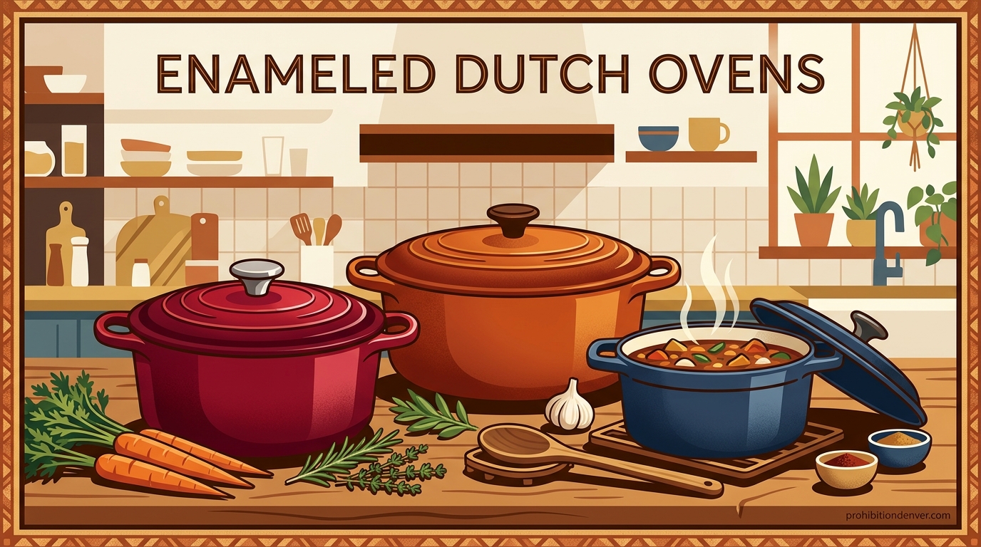 Enameled Dutch Ovens