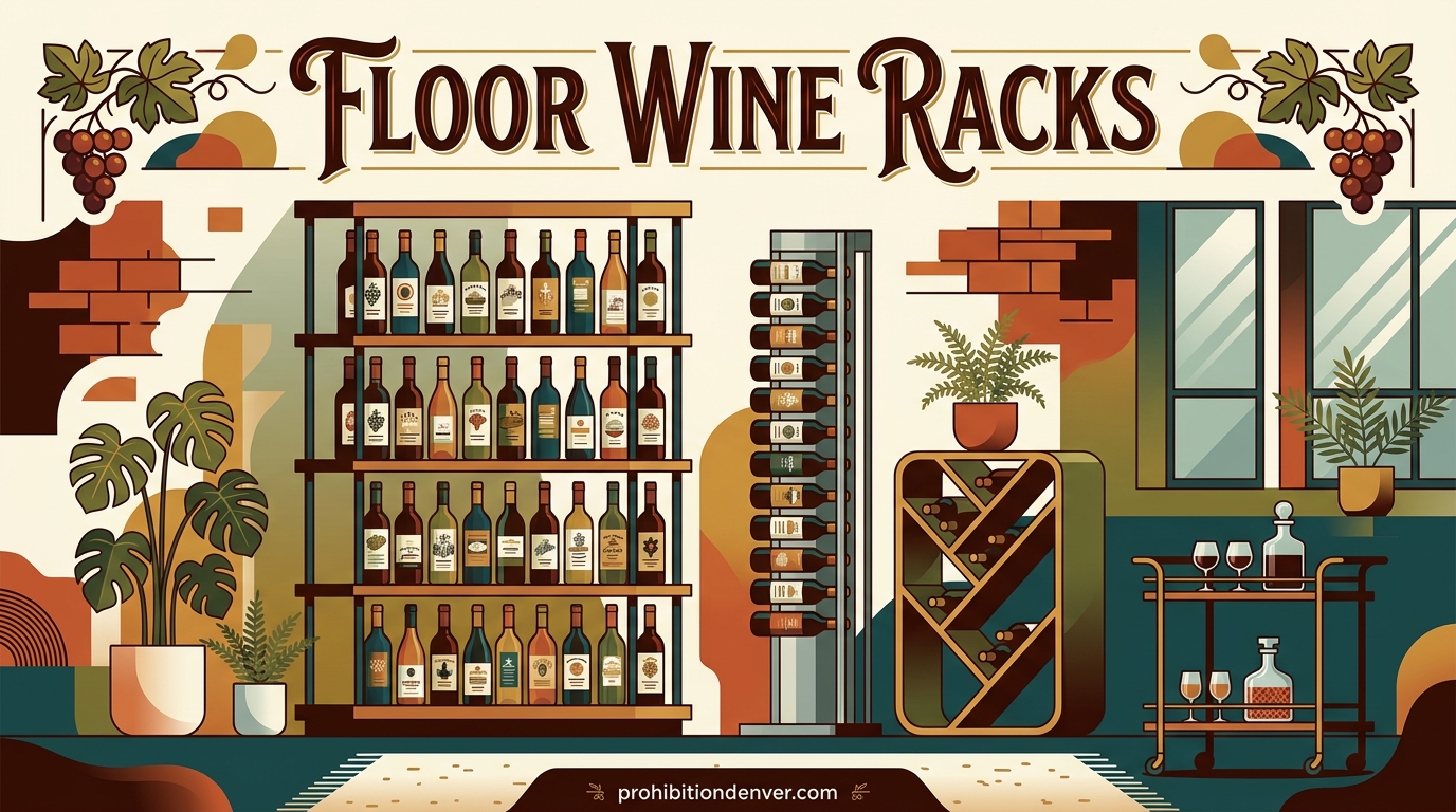 Floor Wine Racks