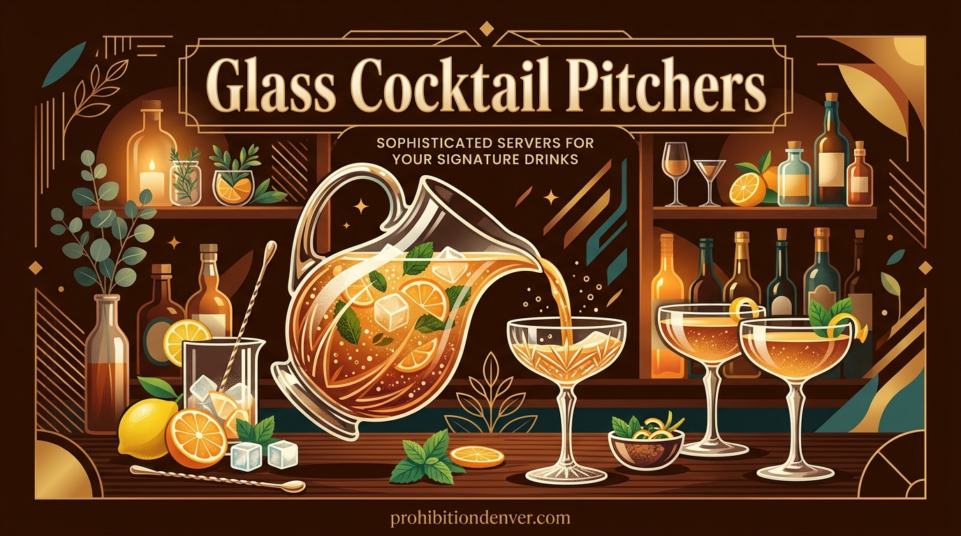 Glass Cocktail Pitchers