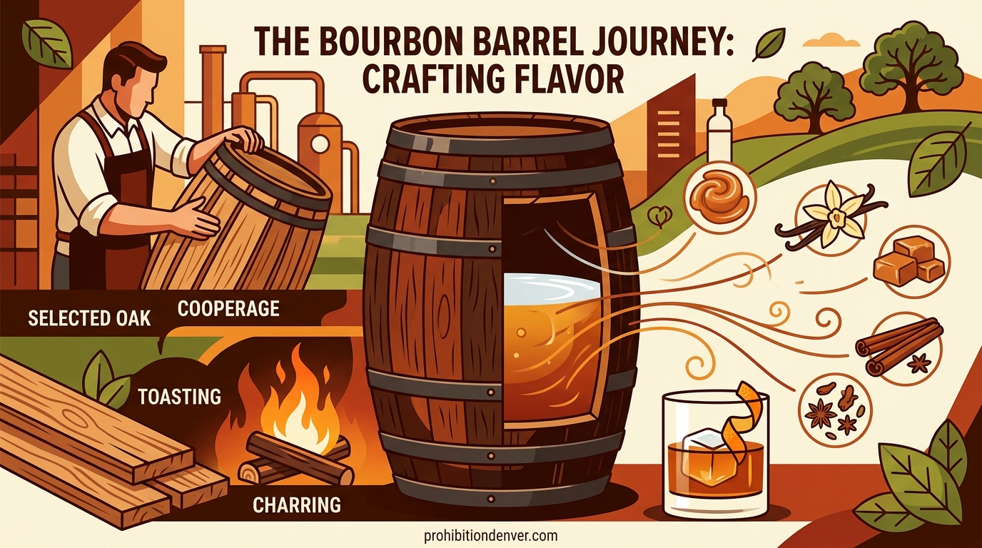 How Bourbon Barrels Are Made and Why It Matters for Flavor