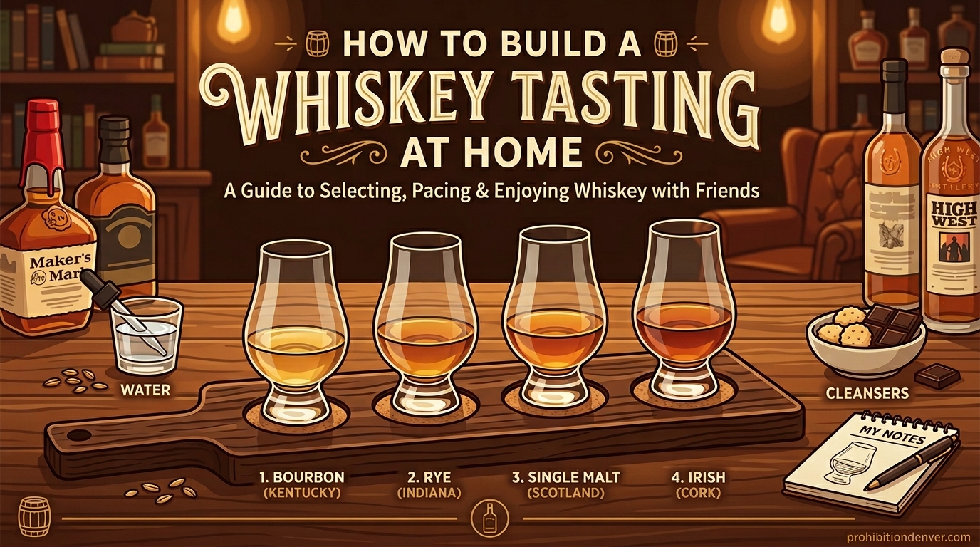 How to Build a Whiskey Tasting Flight at Home