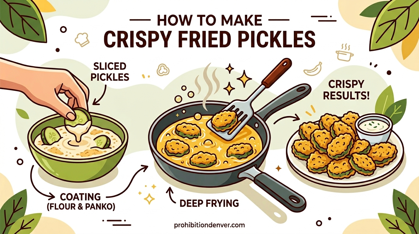 How to Make Crispy Fried Pickles