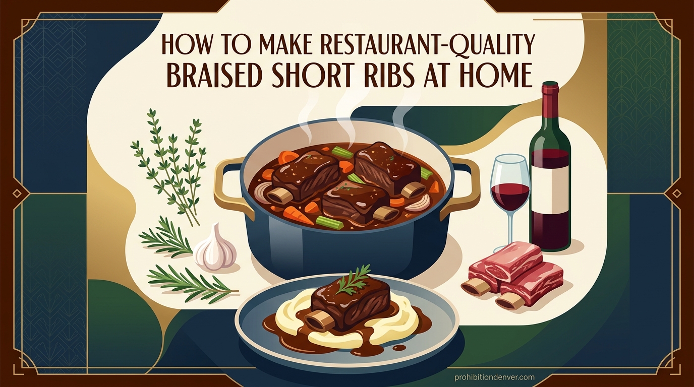 How to Make Restaurant-Quality Braised Short Ribs at Home
