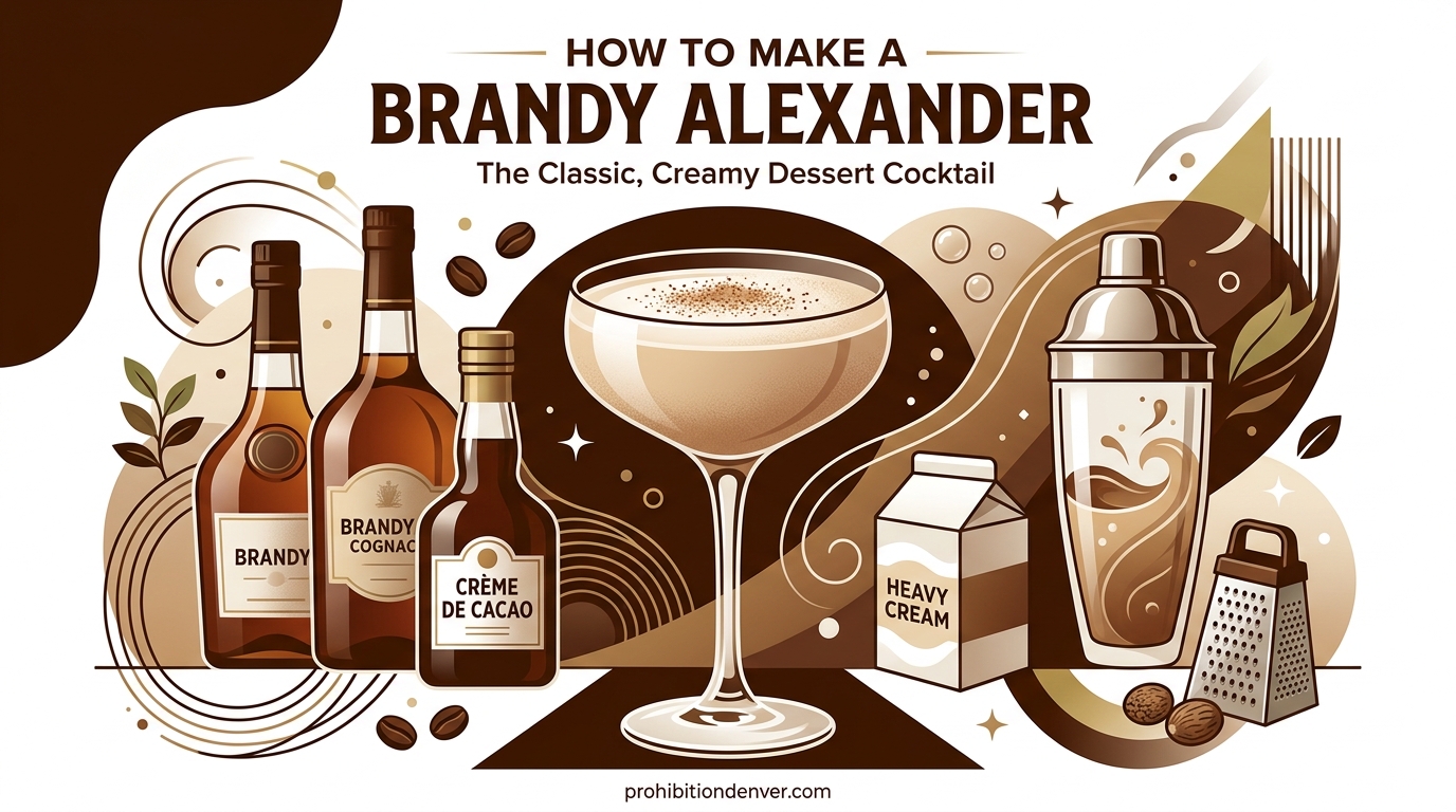 How to Make a Brandy Alexander