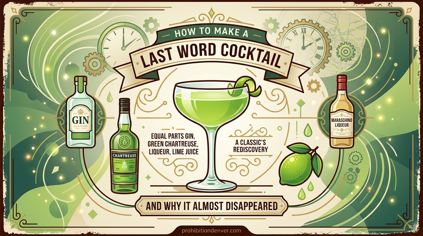 How to Make a Last Word Cocktail and Why It Almost Disappeared