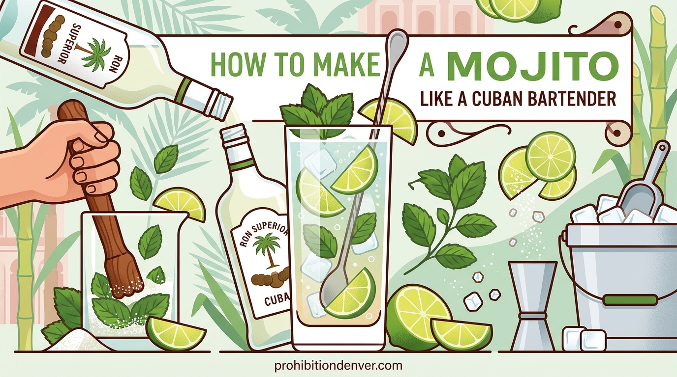 How to Make a Mojito Like a Cuban Bartender