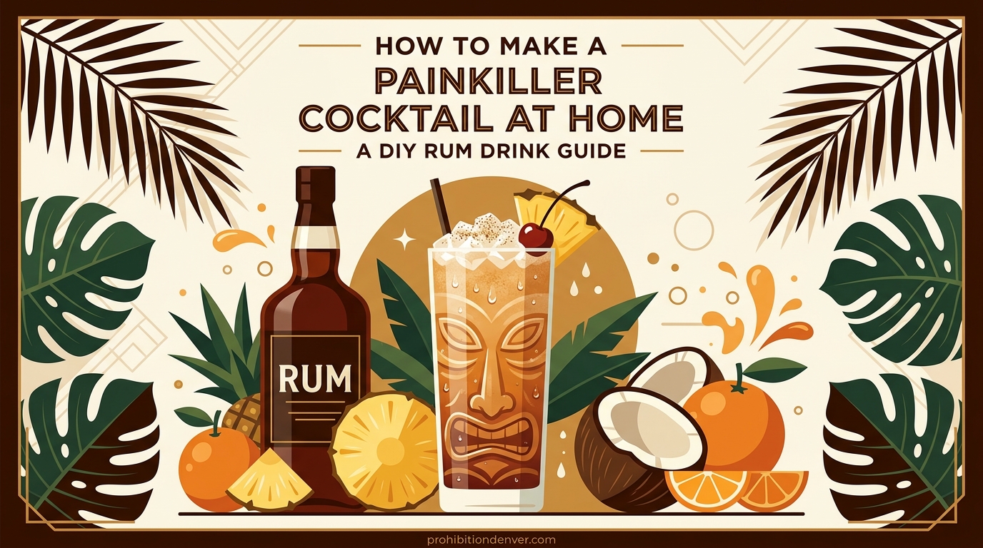 How to Make a Painkiller Cocktail at Home