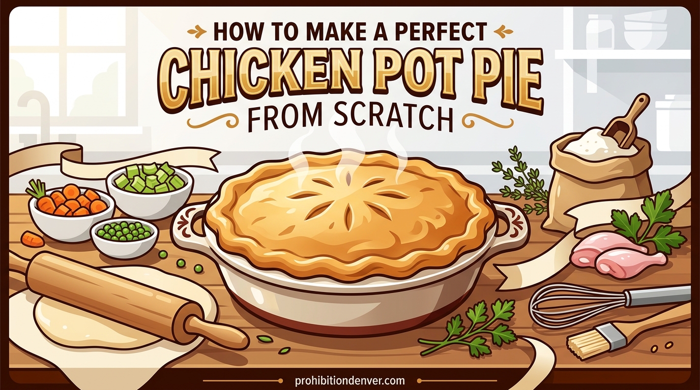 How to Make a Perfect Chicken Pot Pie from Scratch