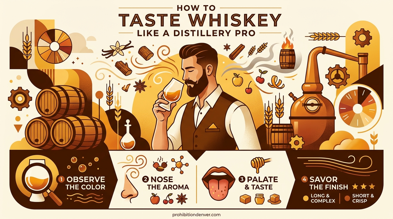 How to Taste Whiskey Like a Distillery Pro