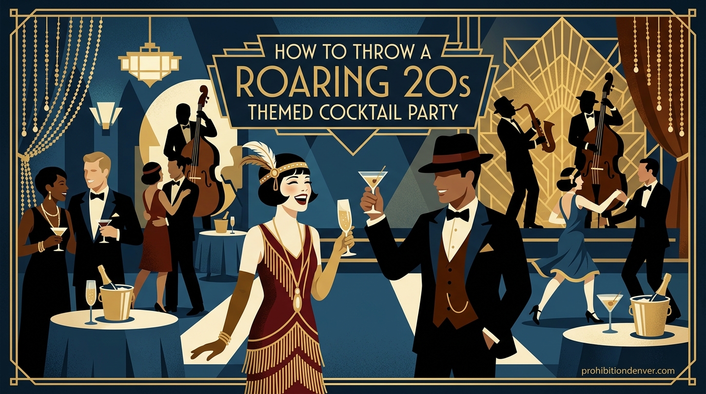 How to Throw a Roaring 20s Themed Cocktail Party