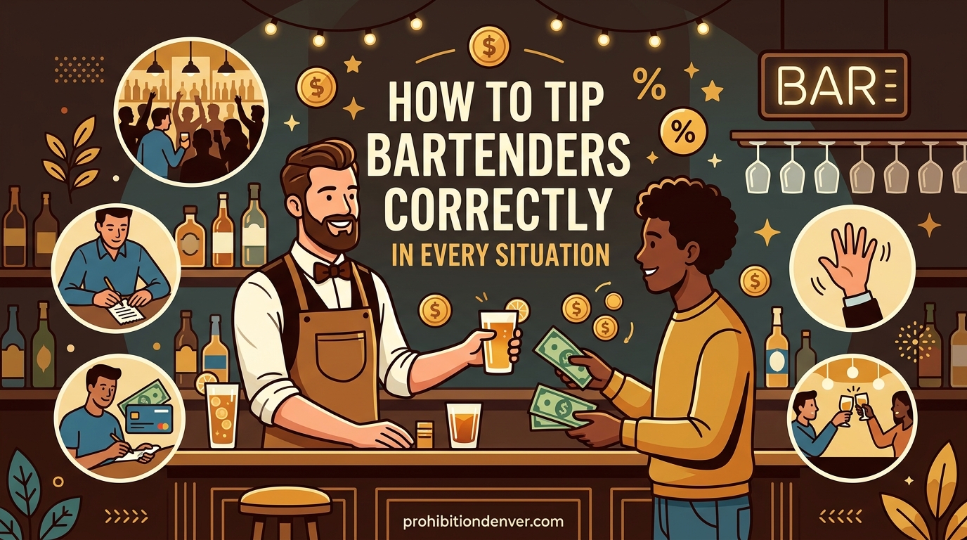 How to Tip Bartenders Correctly in Every Situation