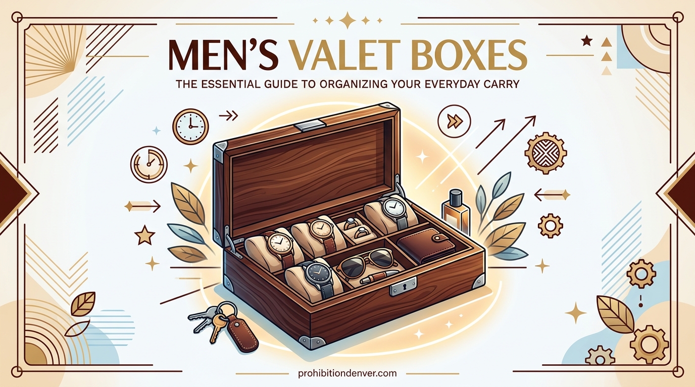 Mens Valet Boxes