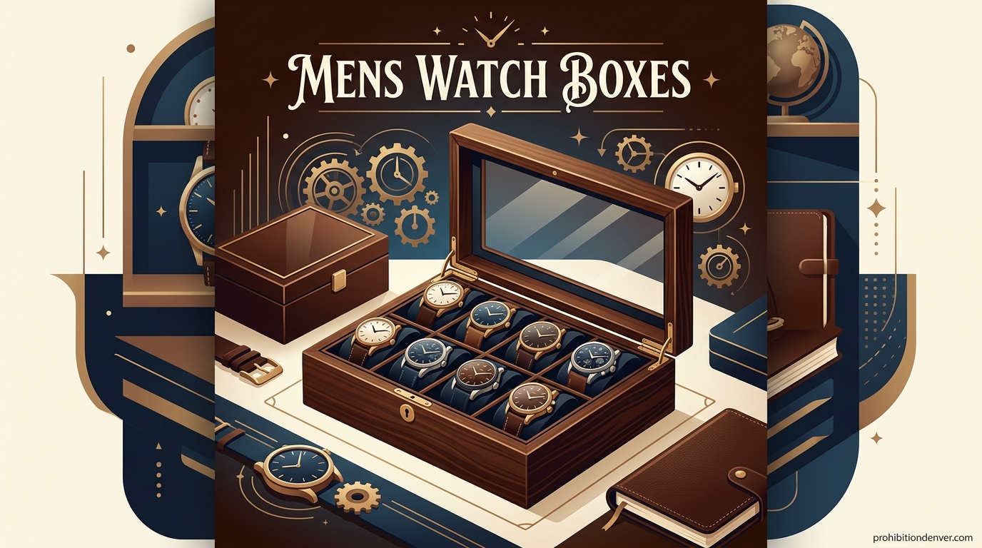Mens Watch Boxes