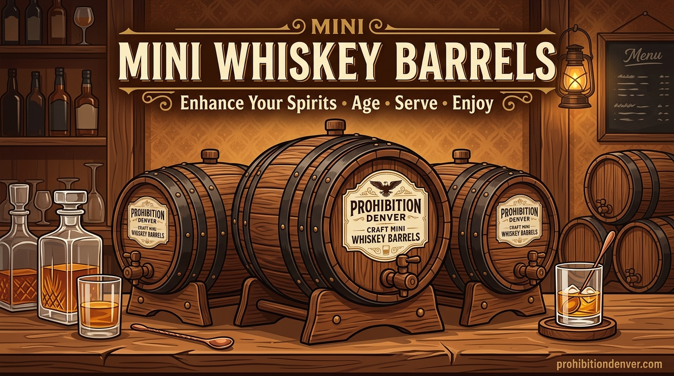 Mini Whiskey Barrels