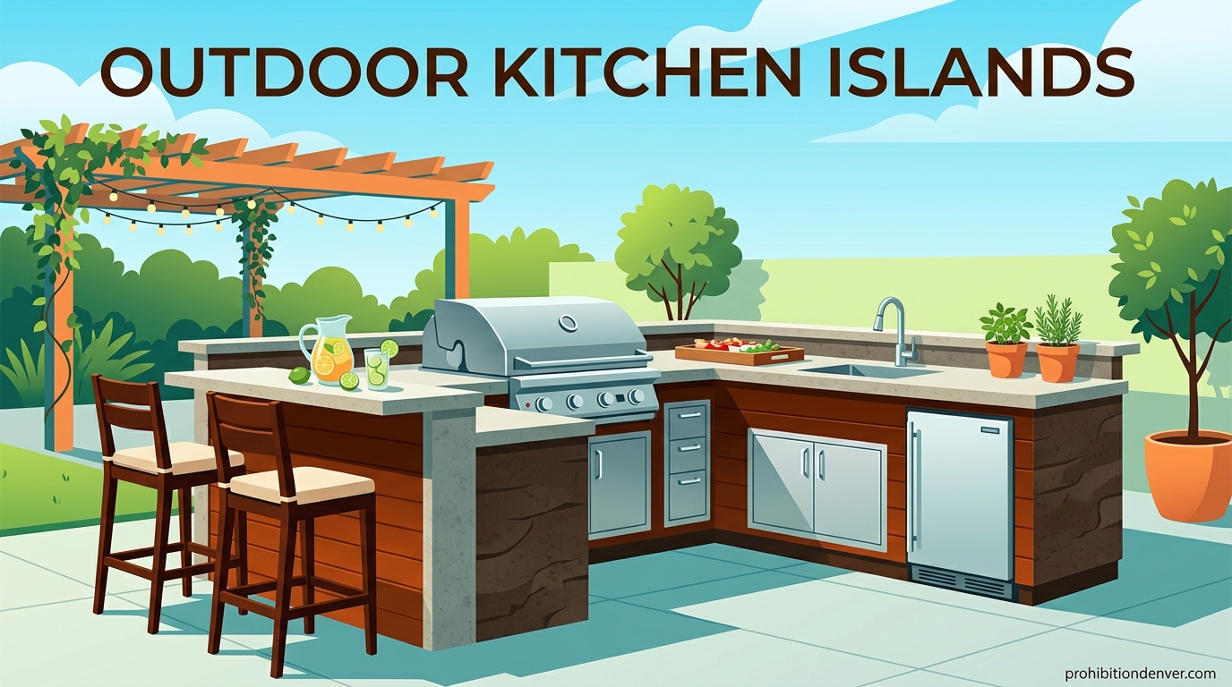 Outdoor Kitchen Islands