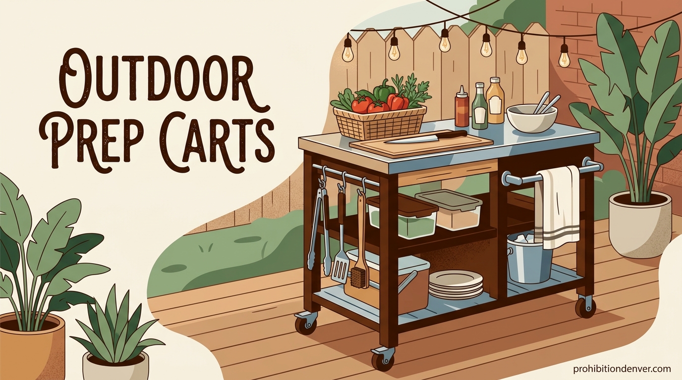 Outdoor Prep Carts