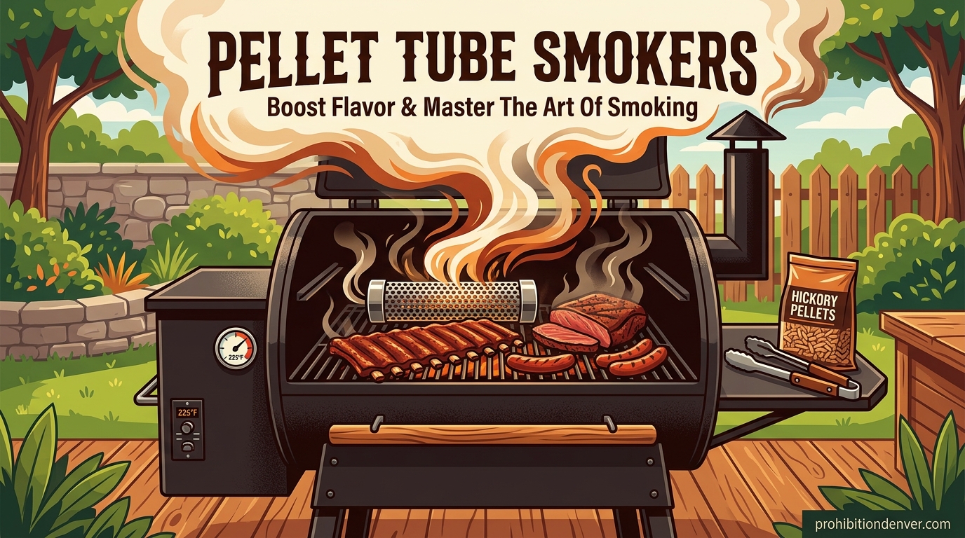Pellet Tube Smokers