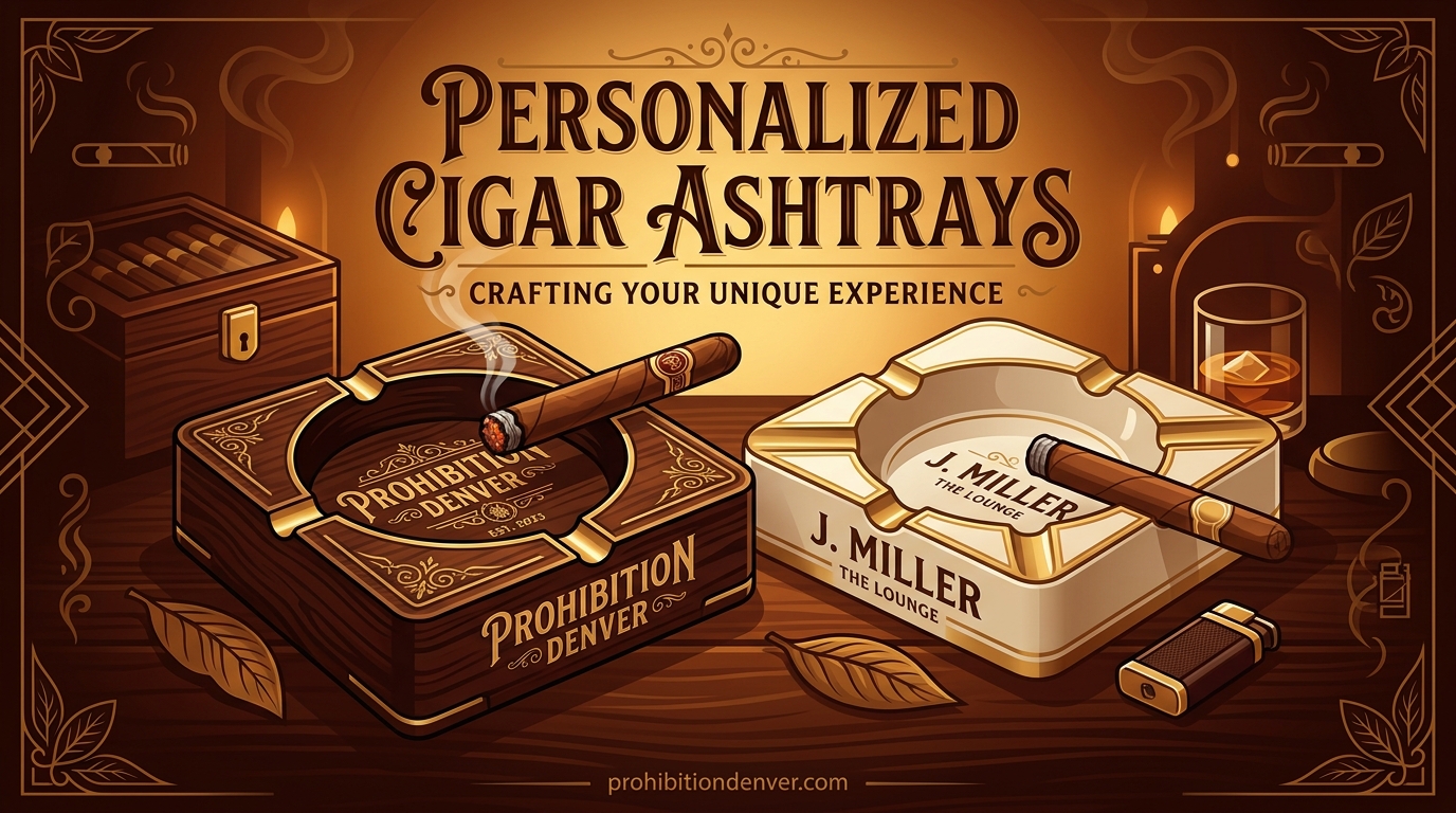 Personalized Cigar Ashtrays