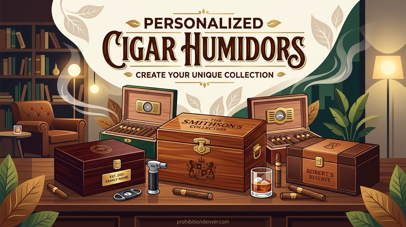 Personalized Cigar Humidors