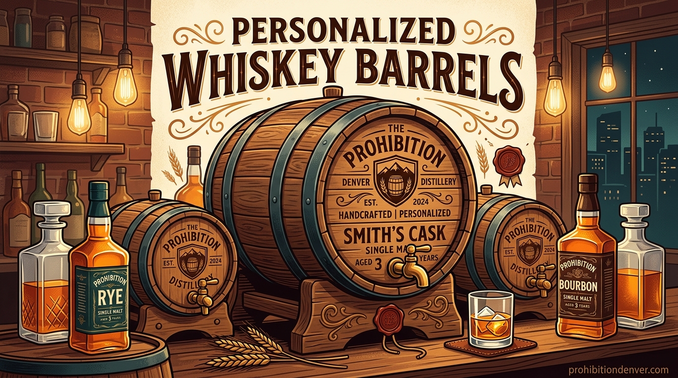 Personalized Whiskey Barrels