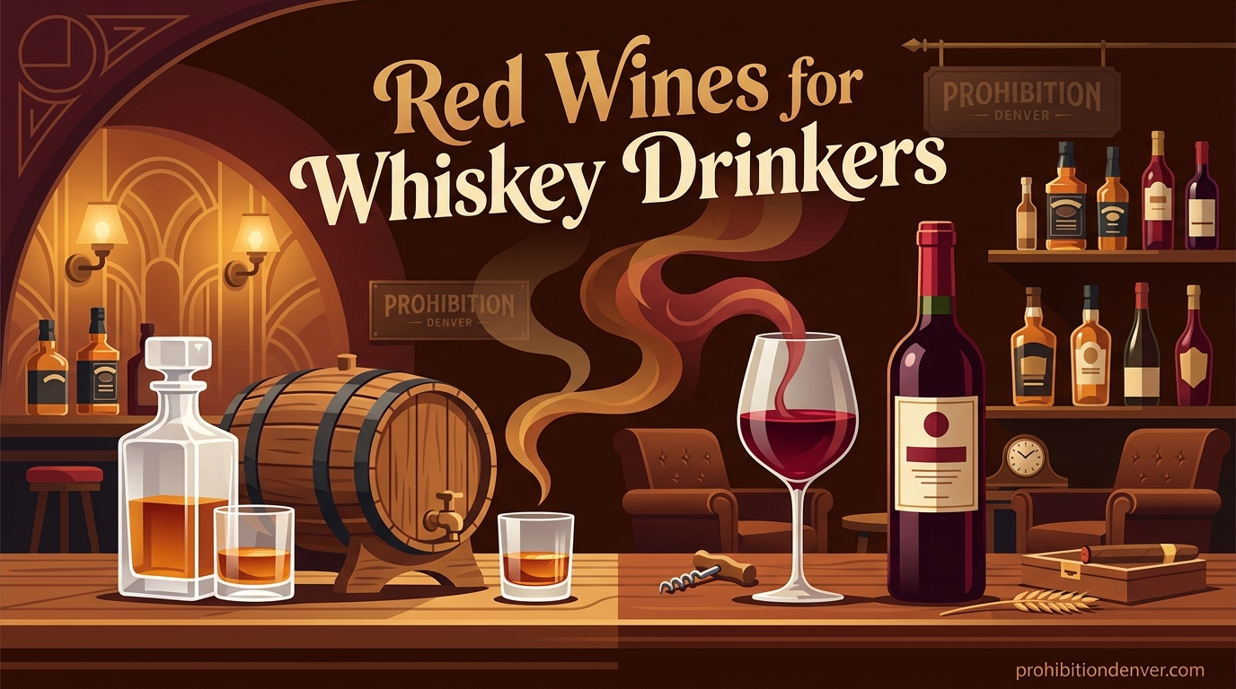 Red Wines for Whiskey Drinkers
