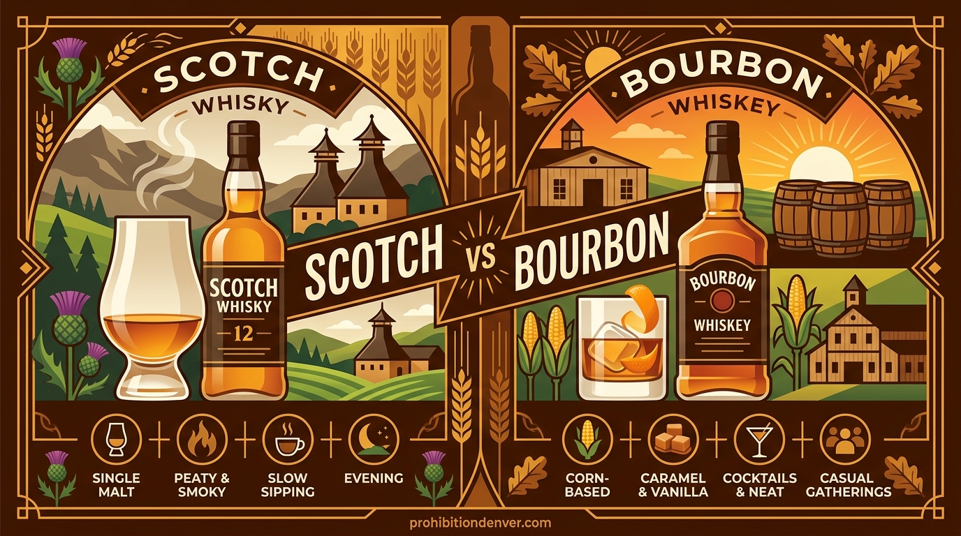Scotch vs Bourbon Which Should You Drink and When