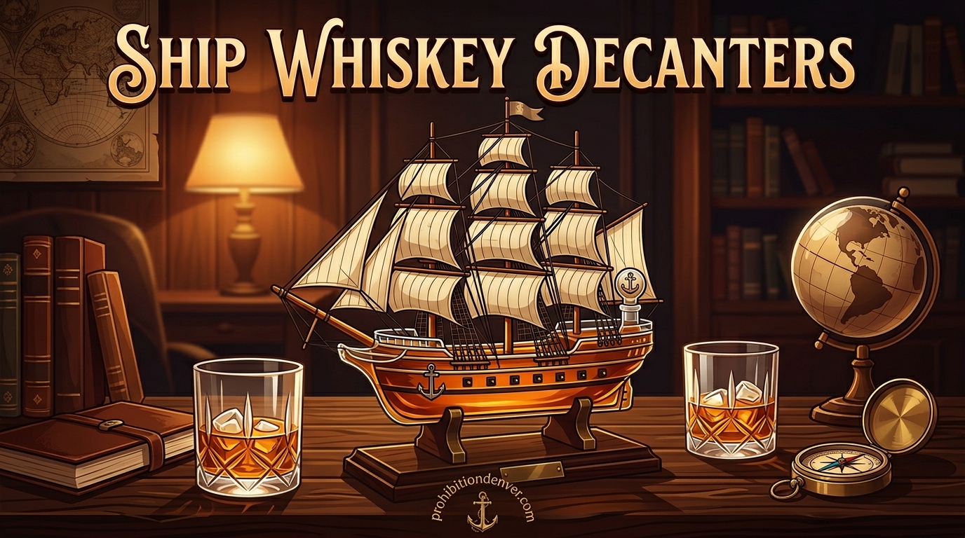 Ship Whiskey Decanters