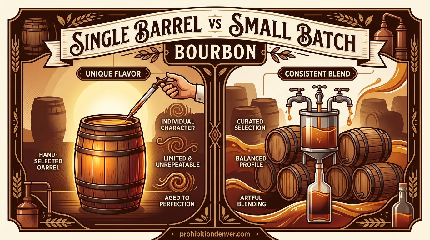 Single Barrel vs Small Batch Bourbon