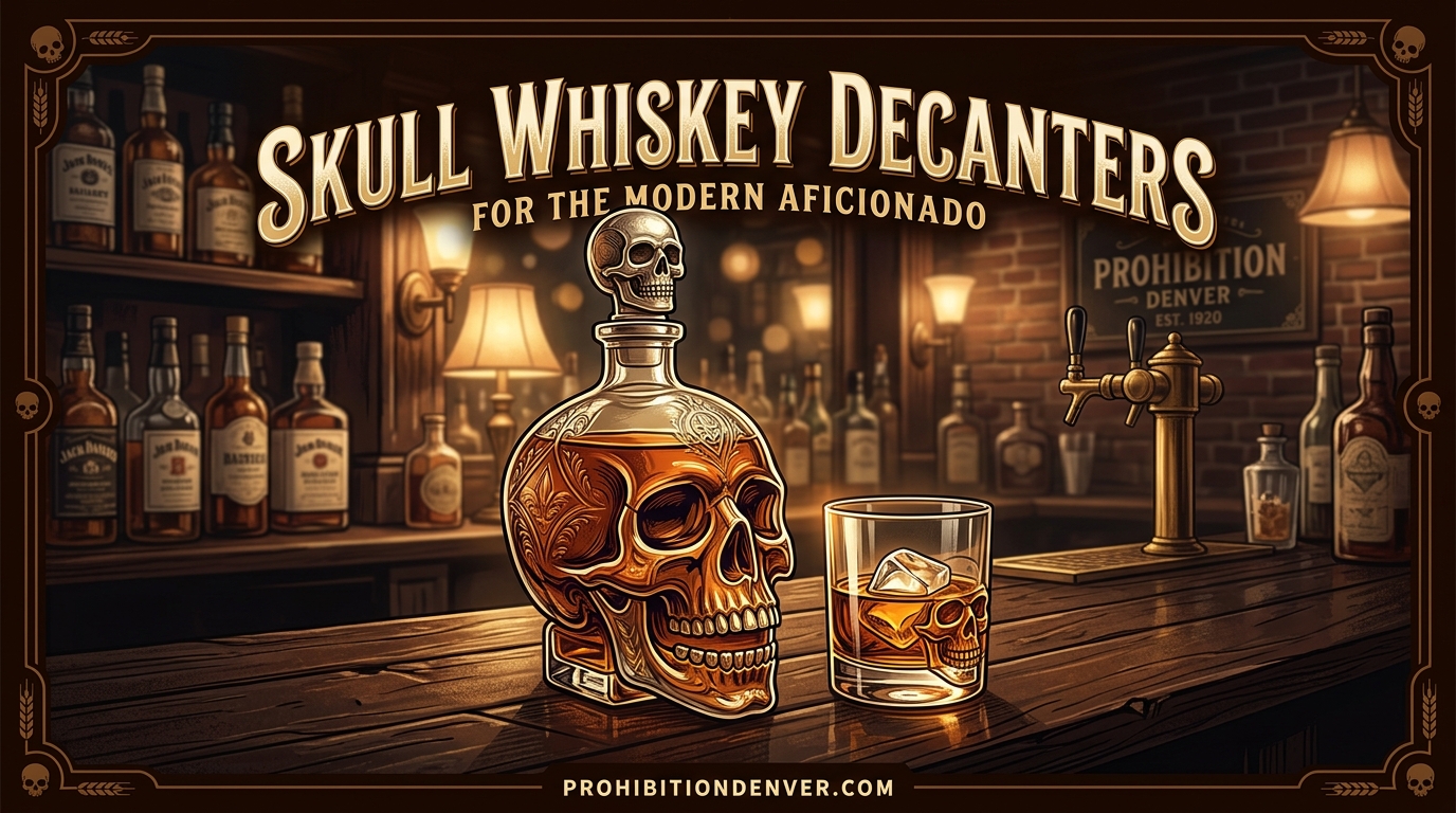 Skull Whiskey Decanters