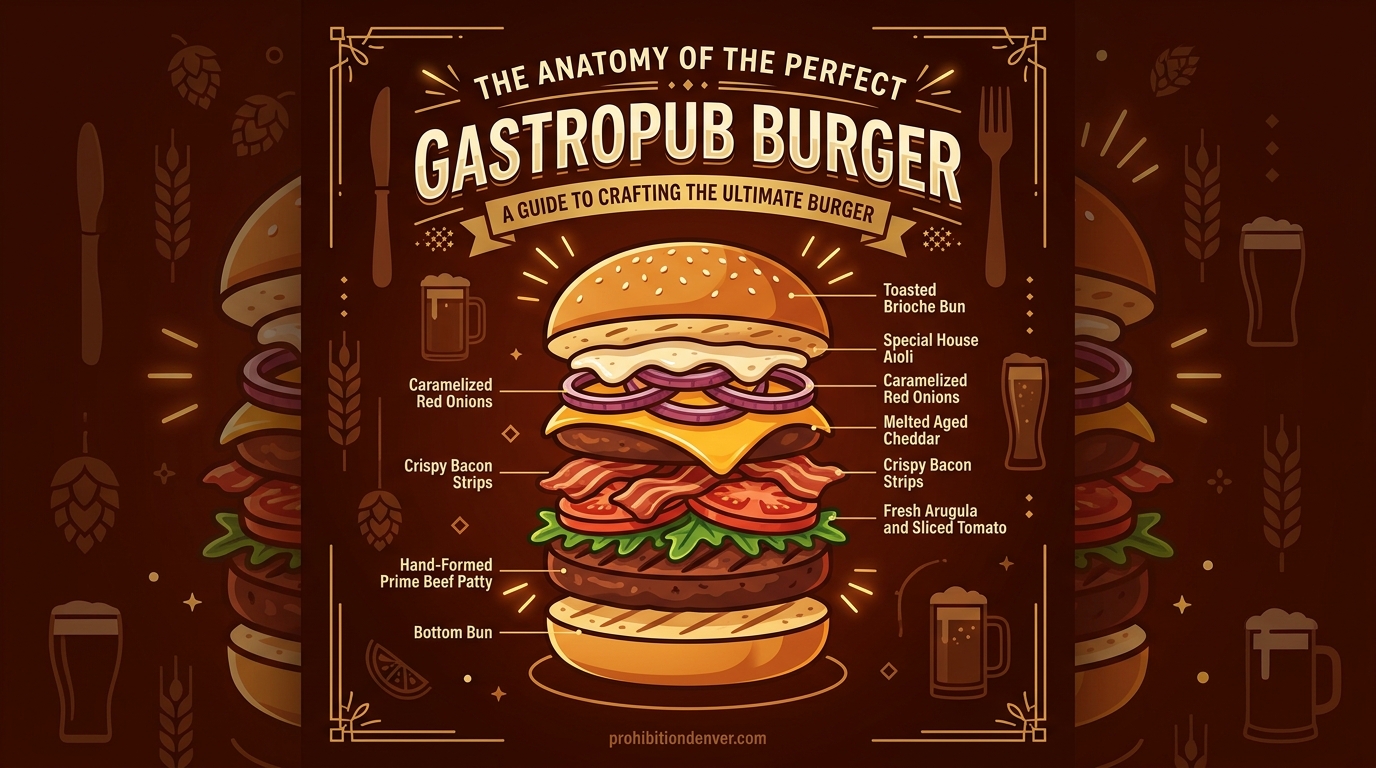 The Anatomy of the Perfect Gastropub Burger