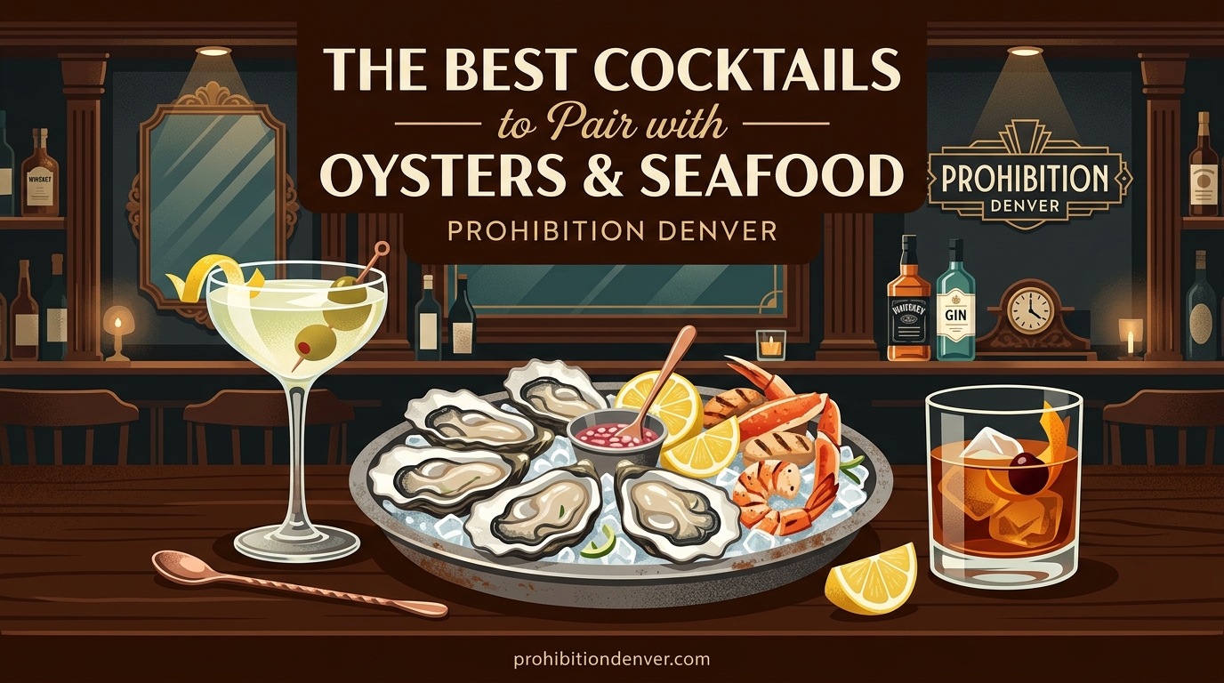 The Best Cocktails to Pair with Oysters and Seafood Prohibition Denver