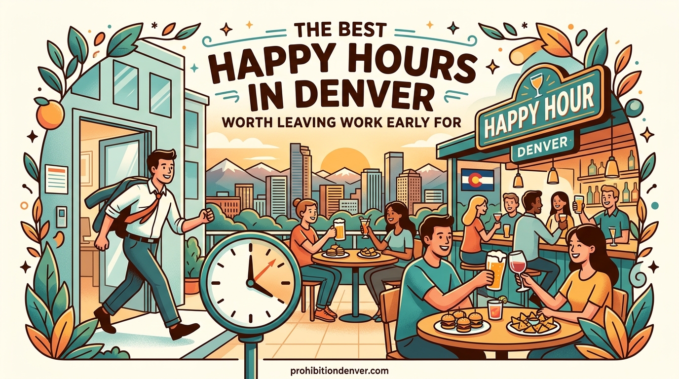 The Best Happy Hours in Denver Worth Leaving Work Early For
