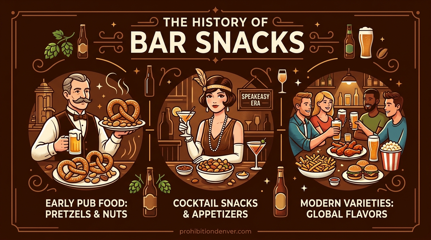 The History of Bar Snacks
