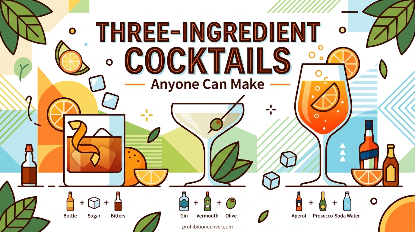 Three-Ingredient Cocktails Anyone Can Make