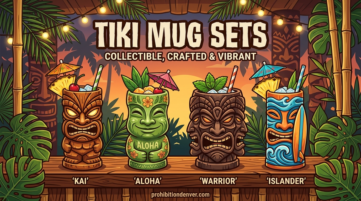 Tiki Mug Sets