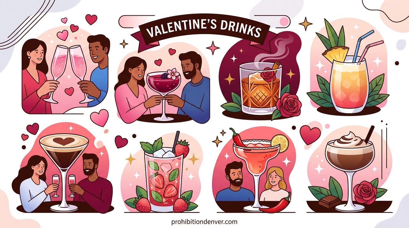 Valentine's Day Cocktails 8 Romantic Recipes for Two