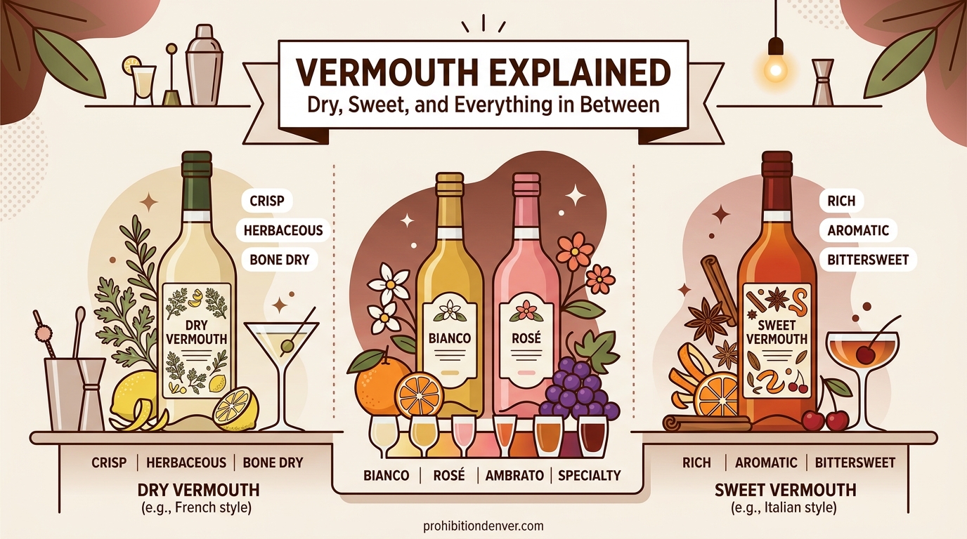 Vermouth Explained Dry, Sweet, and Everything in Between