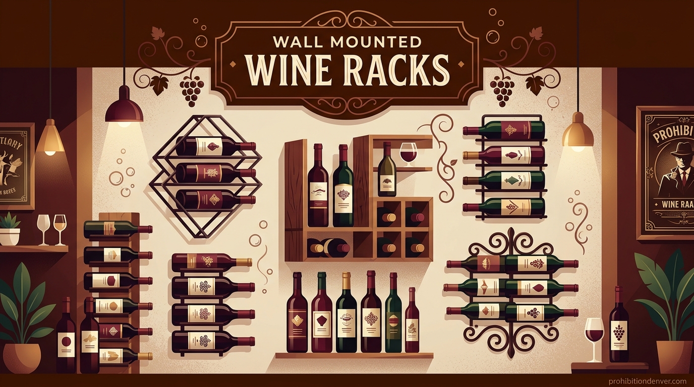 Wall Mounted Wine Racks