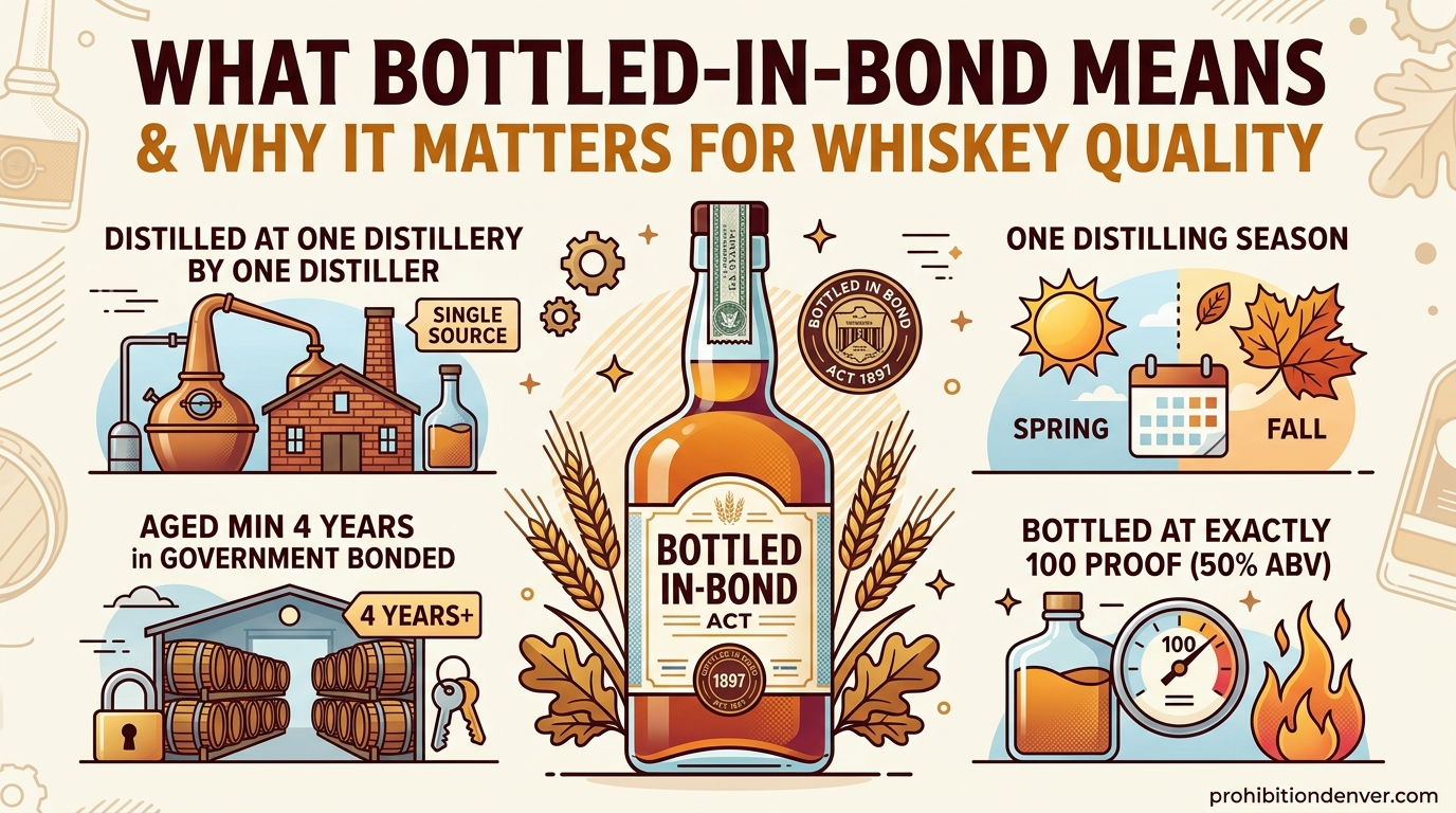What Bottled-in-Bond Means and Why It Matters for Whiskey Quality