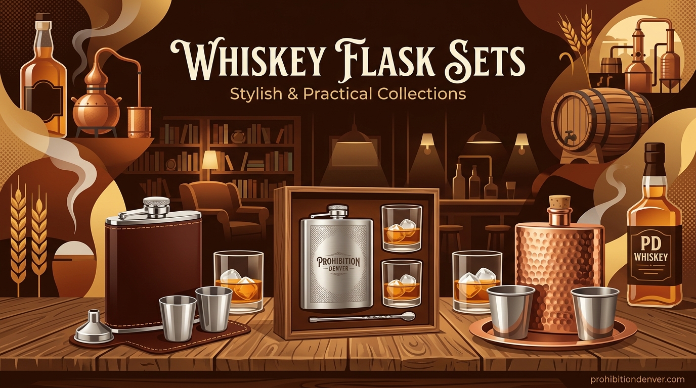 Whiskey Flask Sets