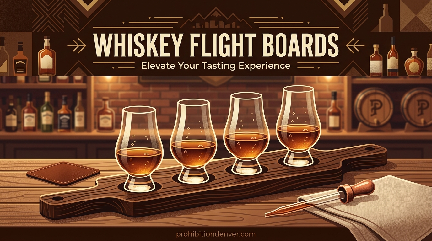 Whiskey Flight Boards