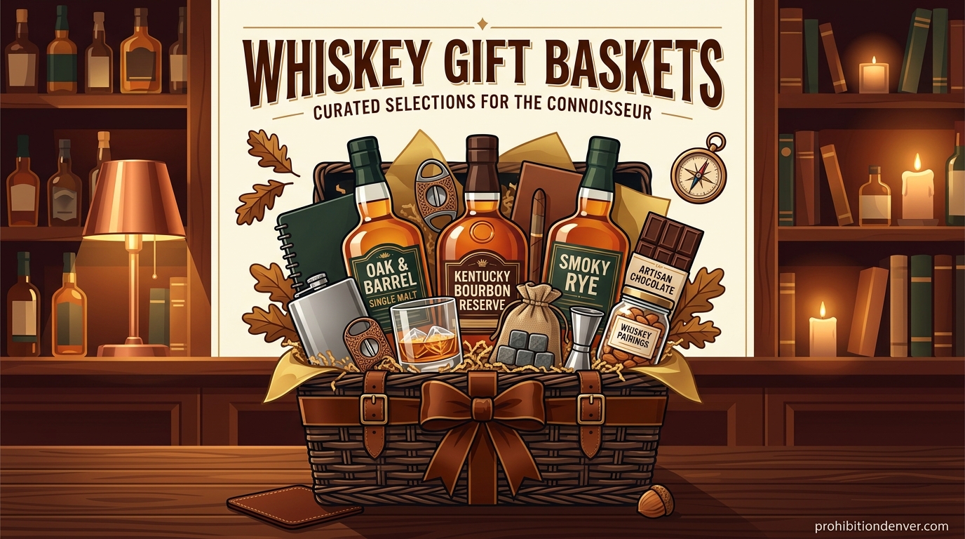 Whiskey Gift Baskets