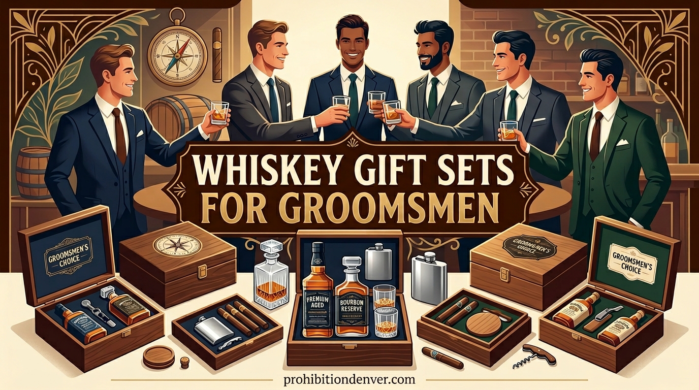 Whiskey Gift Sets for Groomsmen